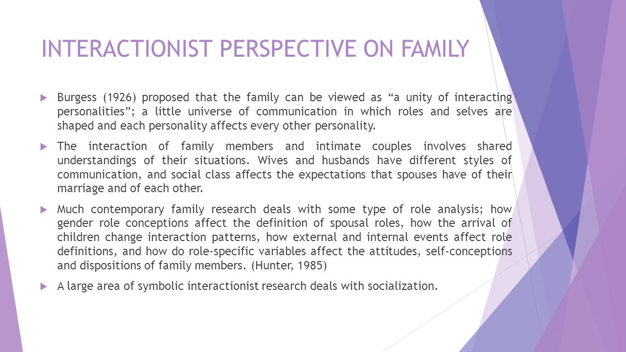 discuss the conflict perspective on the family