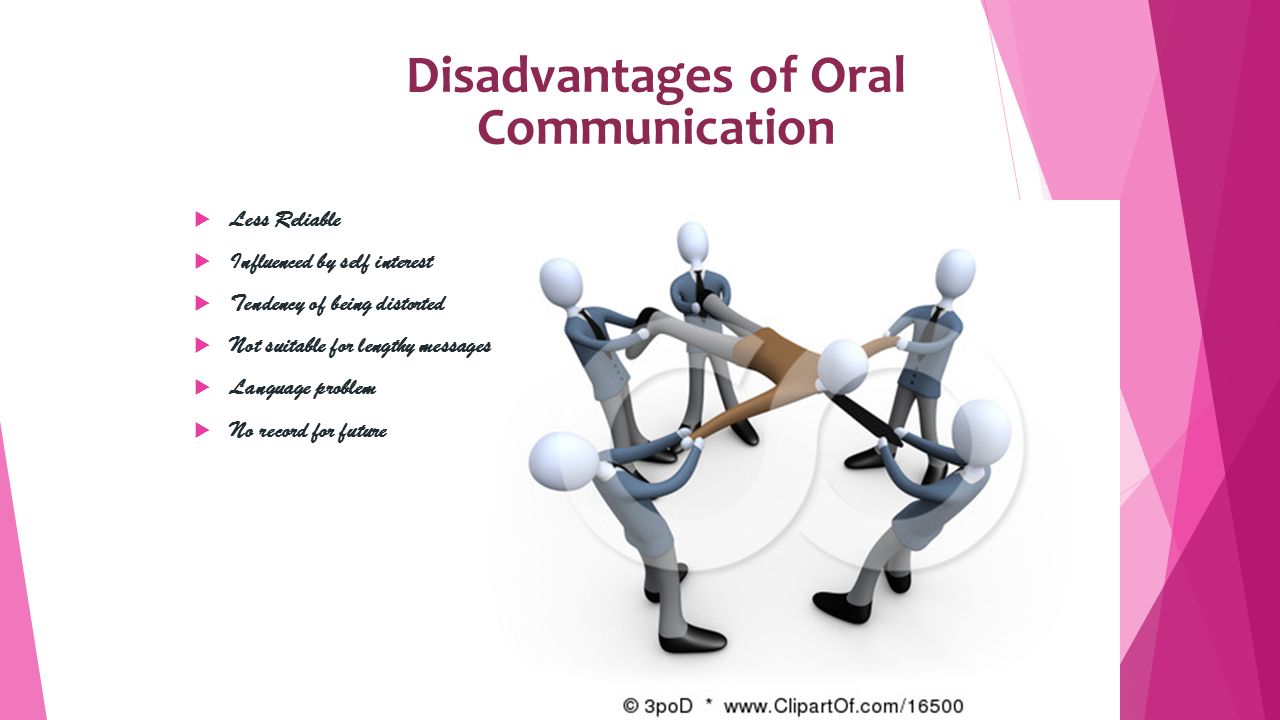 Disadvantages Of Oral Communication 92