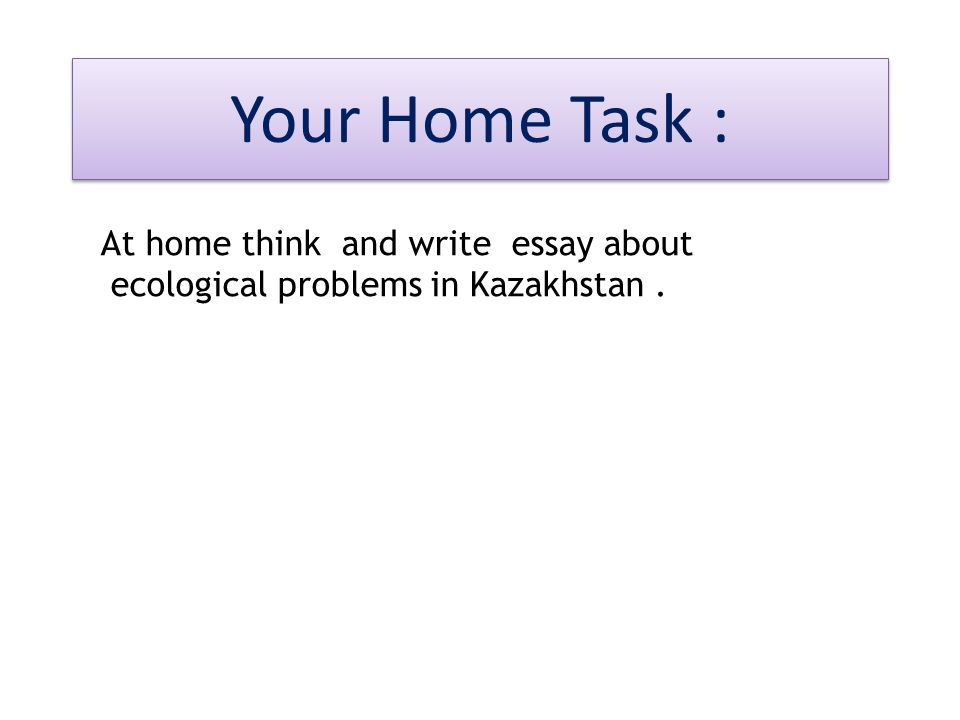 Ecological topics for discussion Ecological topics for discussion