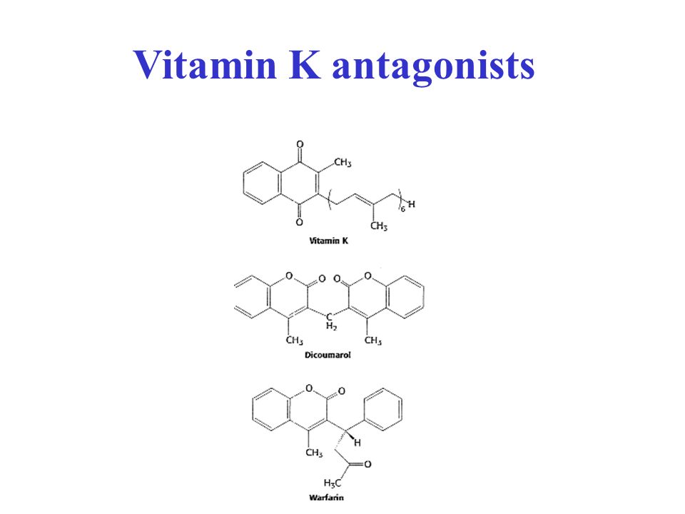 Vitamin K antagonists