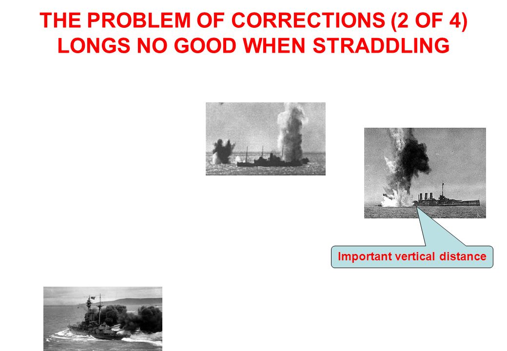 THE PROBLEM OF CORRECTIONS (2 OF 4) LONGS NO GOOD WHEN STRADDLING