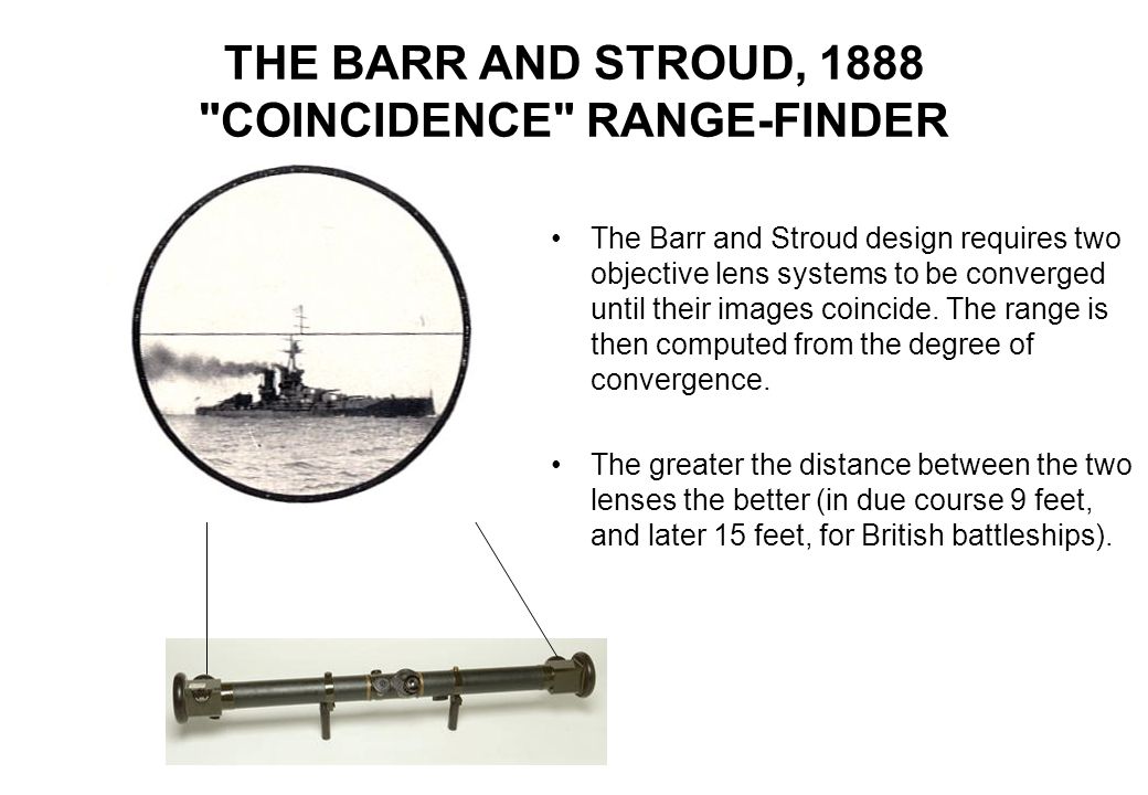 THE BARR AND STROUD, 1888 COINCIDENCE RANGE-FINDER