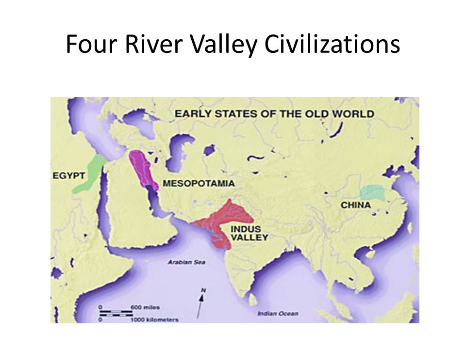the four river valley civilizations