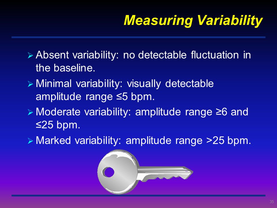 Measuring Variability