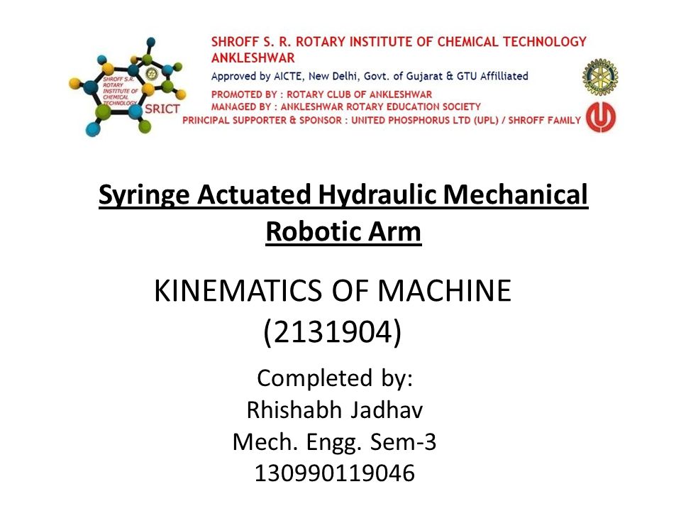 hydraulic arm introduction