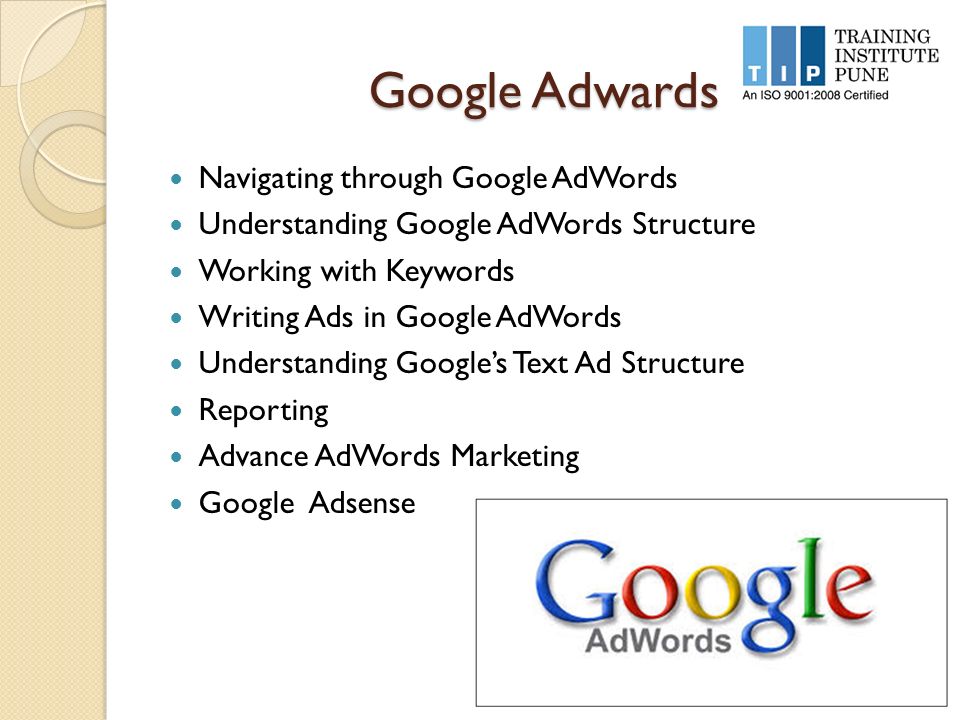 Google Adwards Navigating through Google AdWords