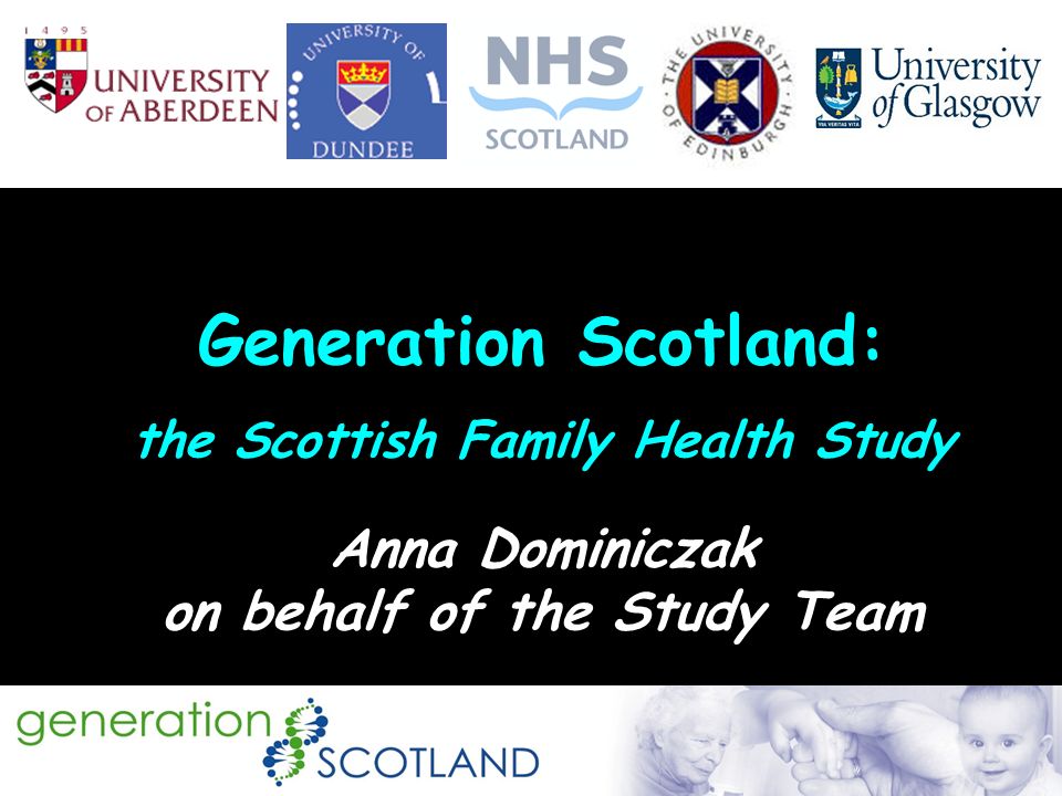 the Scottish Family Health Study
