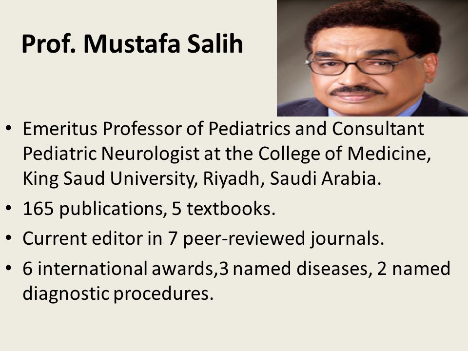 Prof. Mustafa Salih