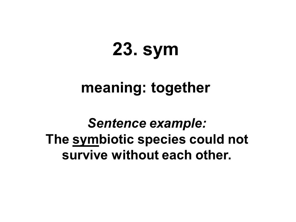 23. sym meaning: together.