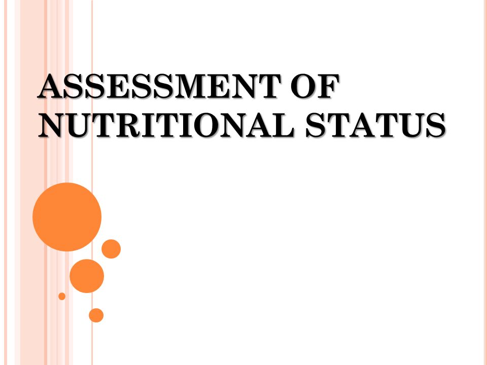 Bmi Nutritional Status Chart