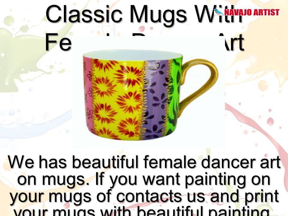 Classic Mugs With Female Dancer Art