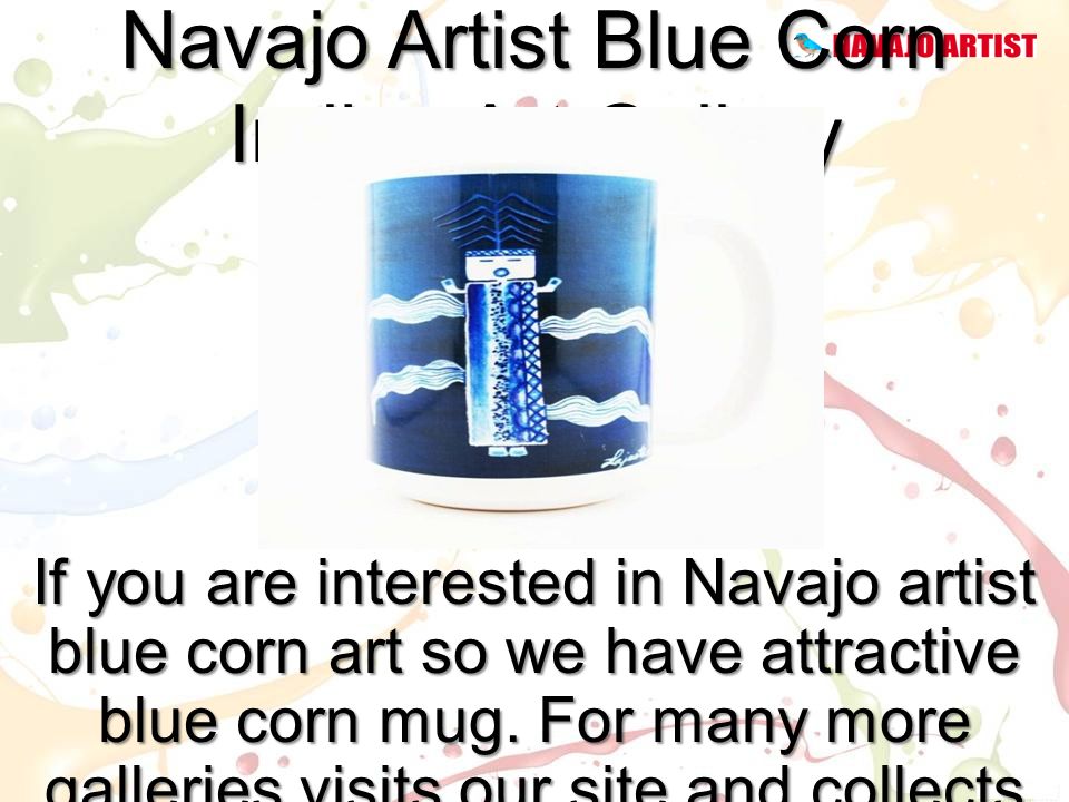 Navajo Artist Blue Corn Indian Art Gallery