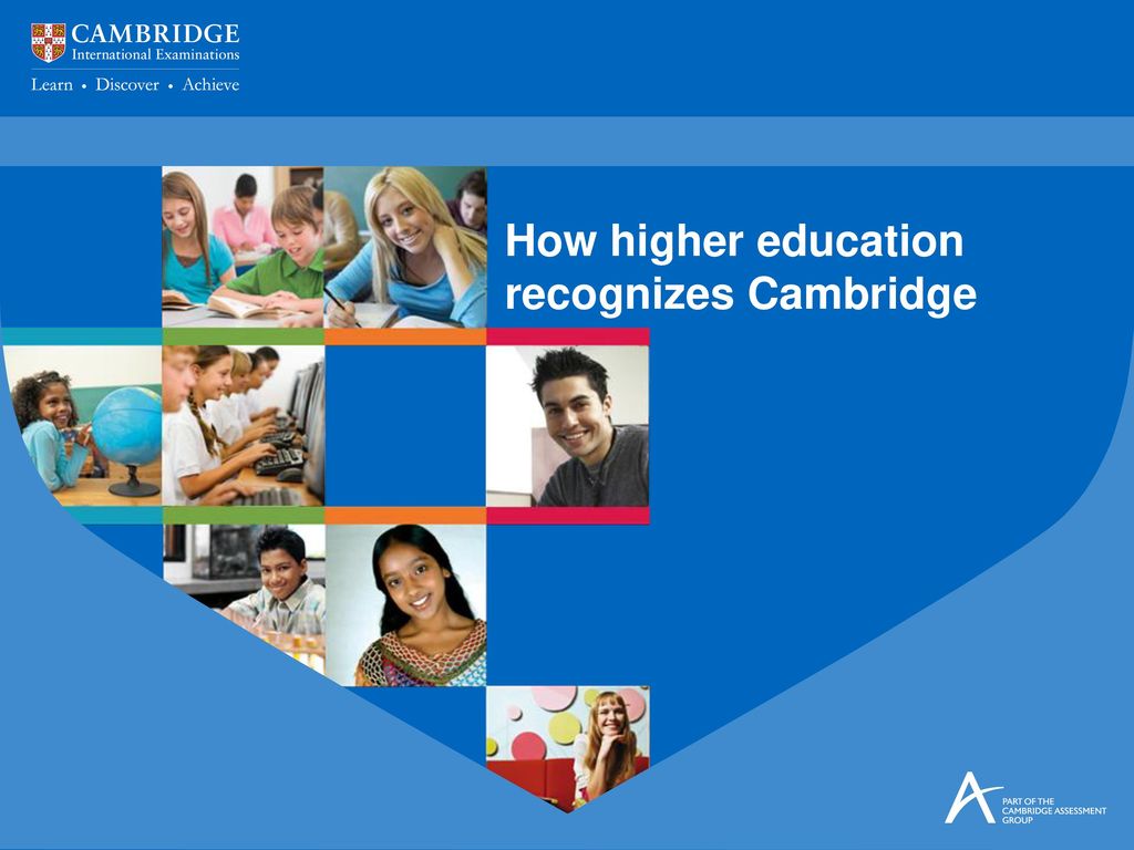 How higher education recognizes Cambridge