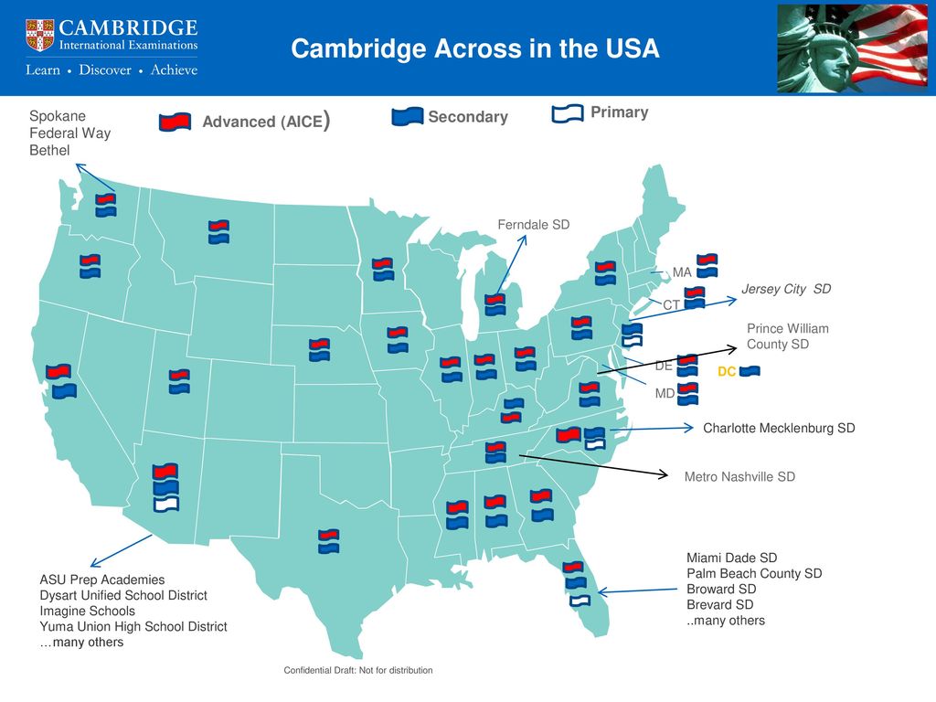 Cambridge Across in the USA