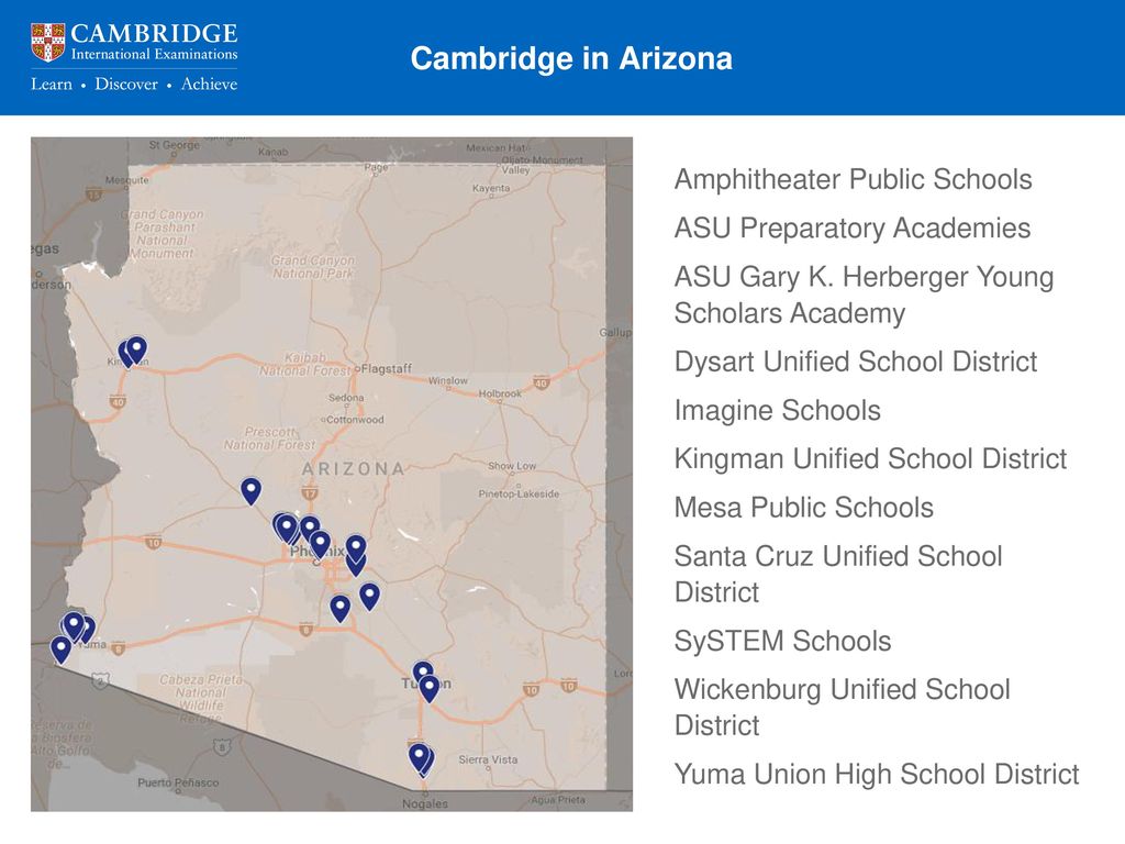 Cambridge in Arizona Amphitheater Public Schools