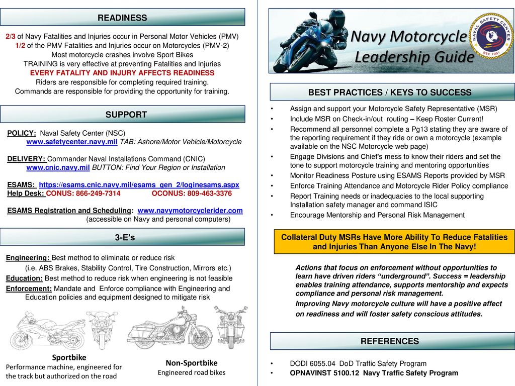 Navy Motorcycle Leadership Guide Ppt Video Online Download