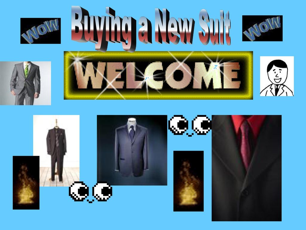 Buying a New Suit