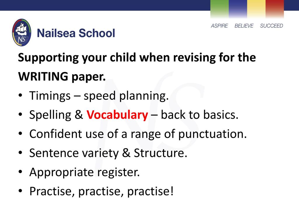 Supporting your child when revising for the