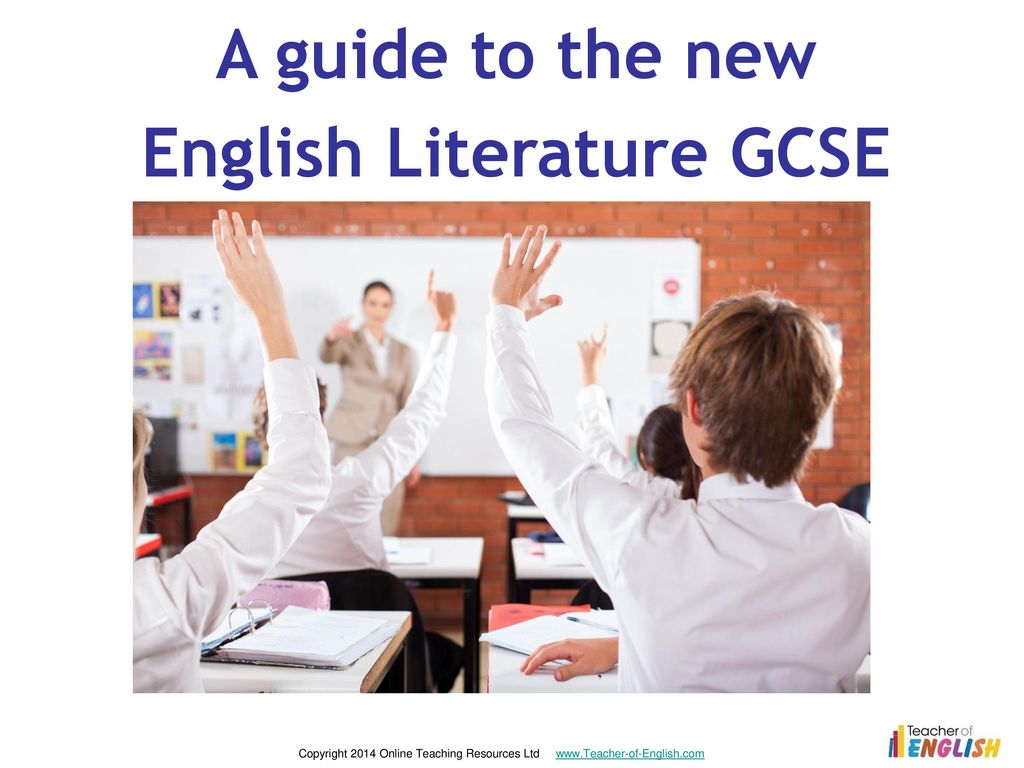 A guide to the new English Literature GCSE