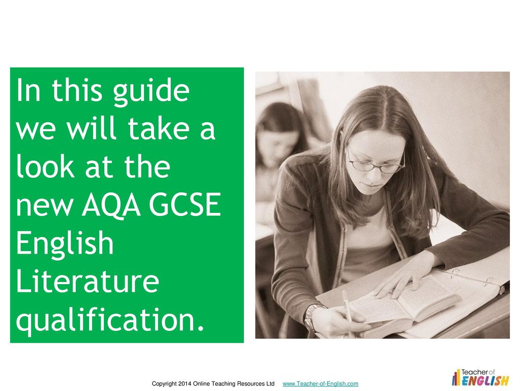 In this guide we will take a look at the new AQA GCSE English Literature qualification.