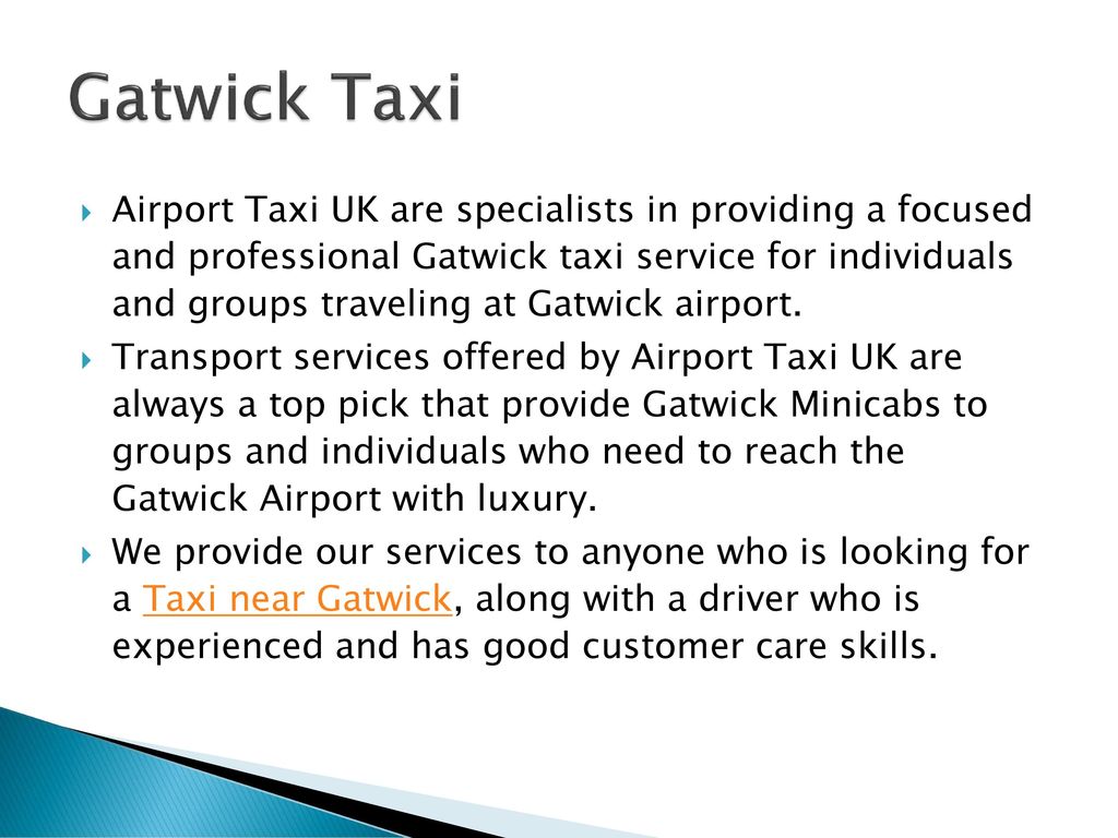 Gatwick Taxi