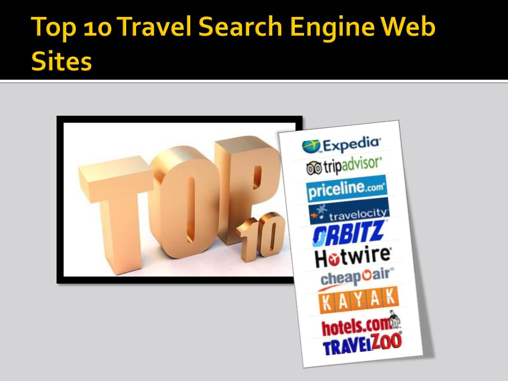 Top 10 Travel Search Engine Web Sites