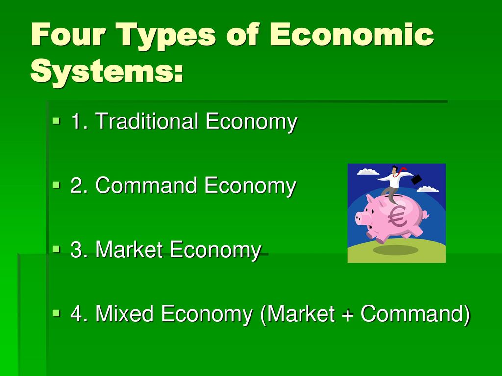 Four Types of Economic Systems: