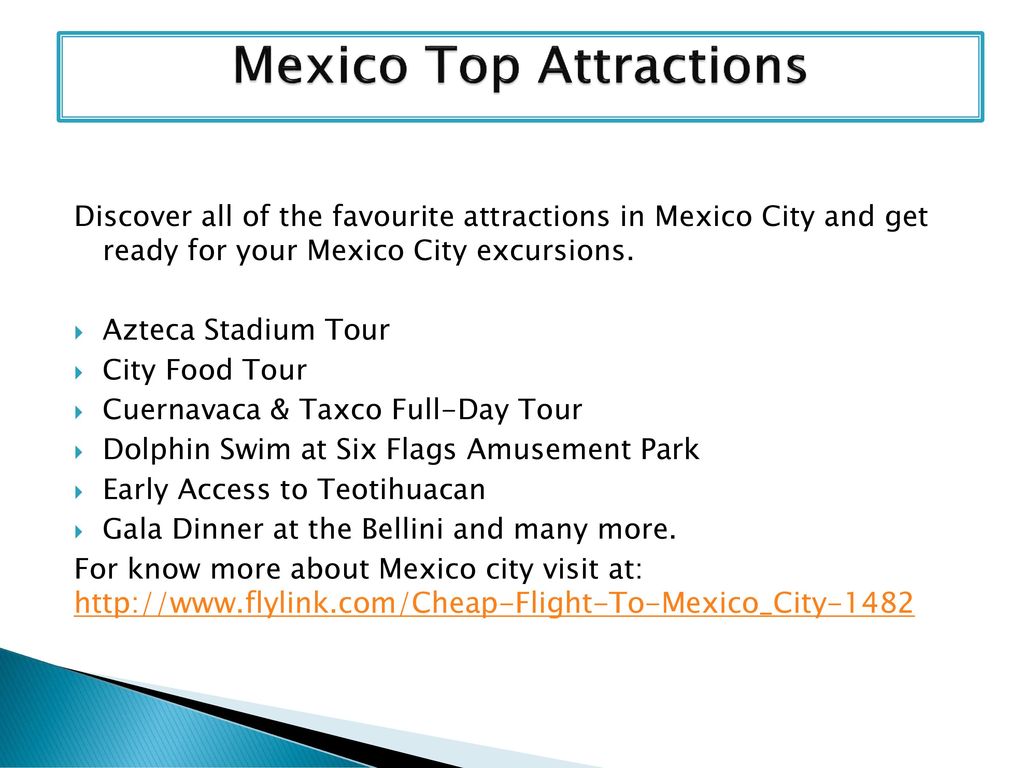 Mexico Top Attractions