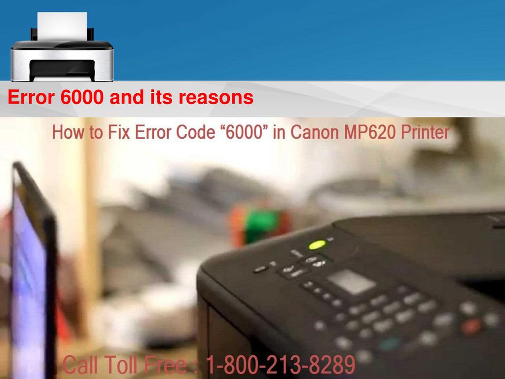 Error 6000 and its reasons