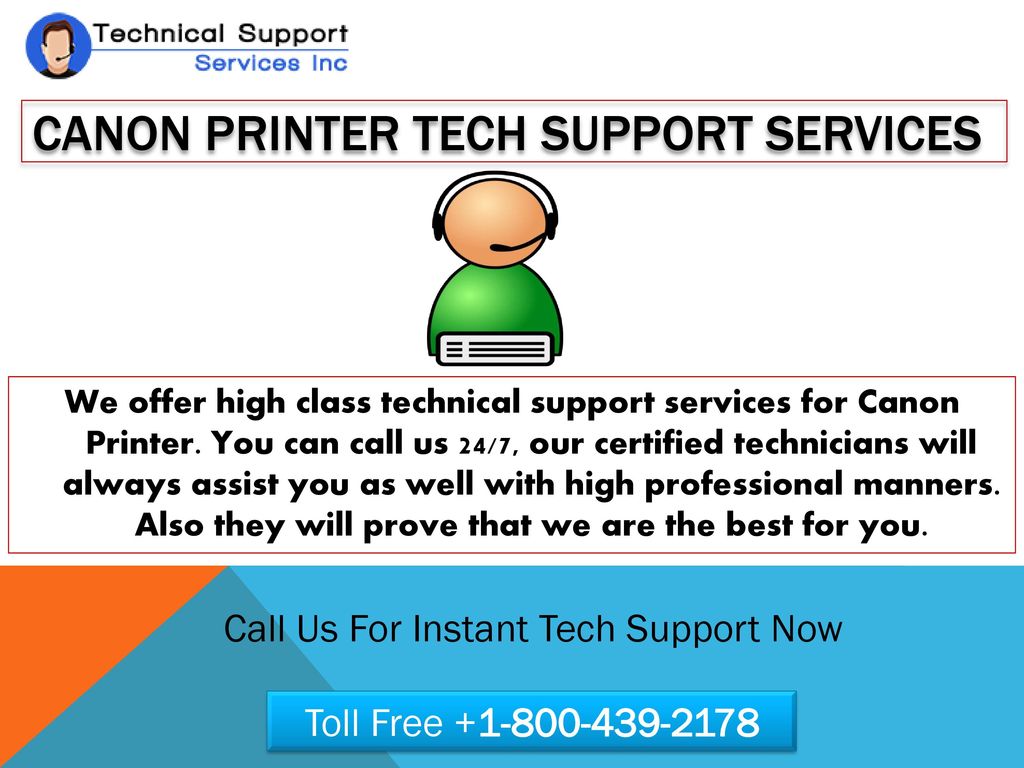 Canon printer tech support Services