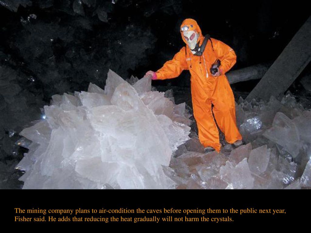 Пещера кристаллов в Мексике фото