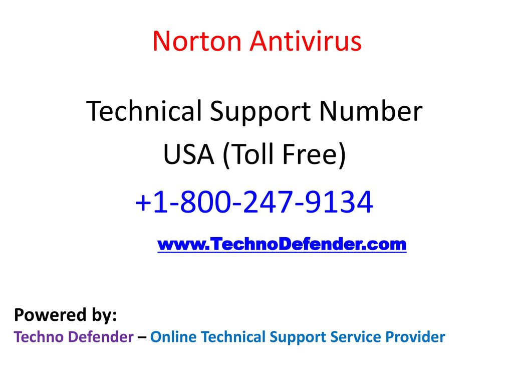 Technical Support Number