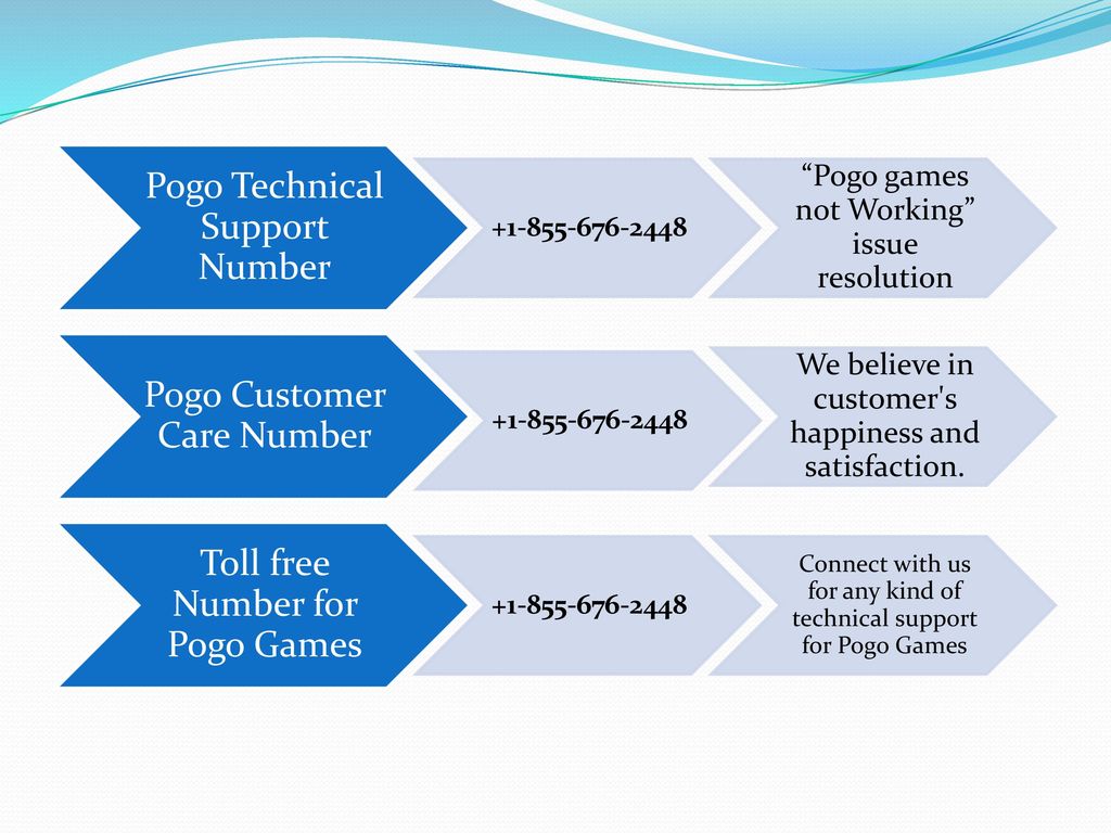 Pogo Technical Support Number