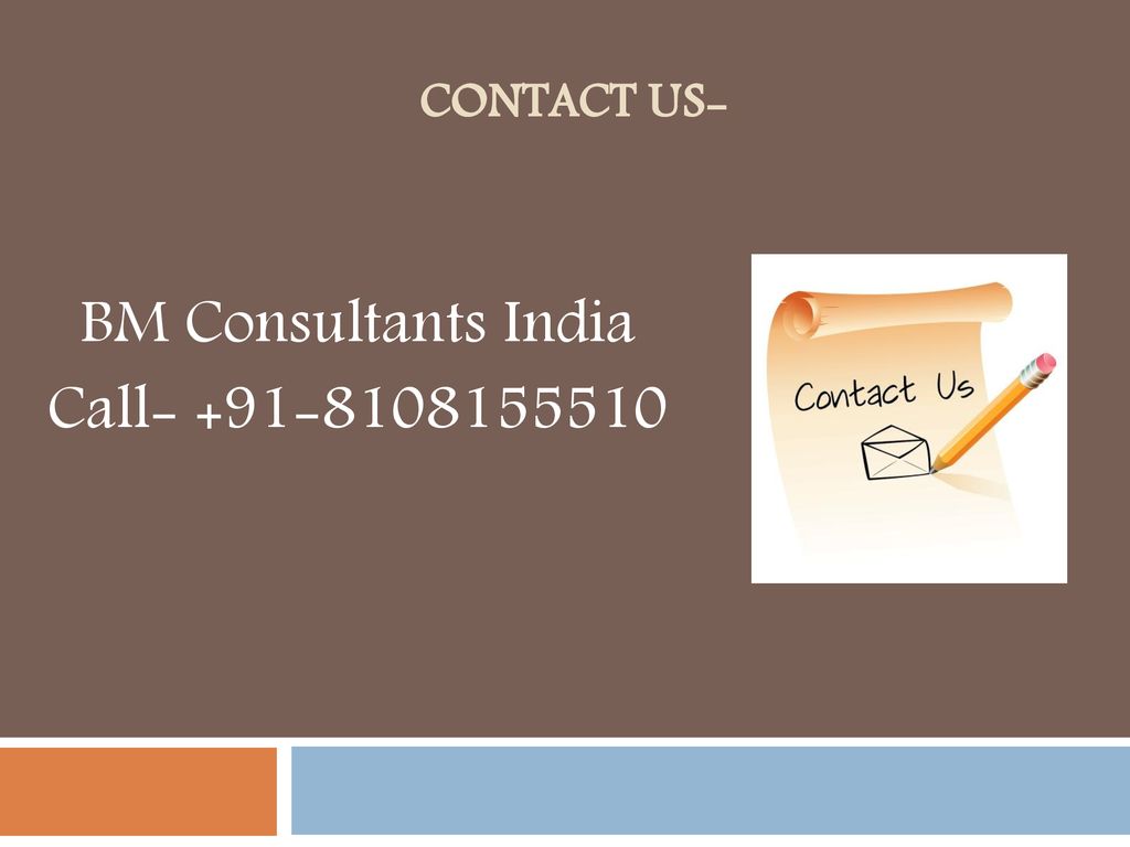 BM Consultants India Call