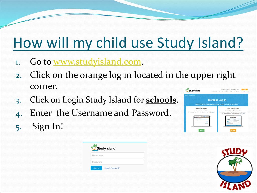 How will my child use Study Island