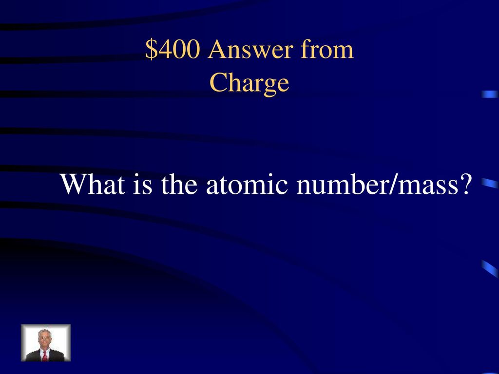 What is the atomic number/mass
