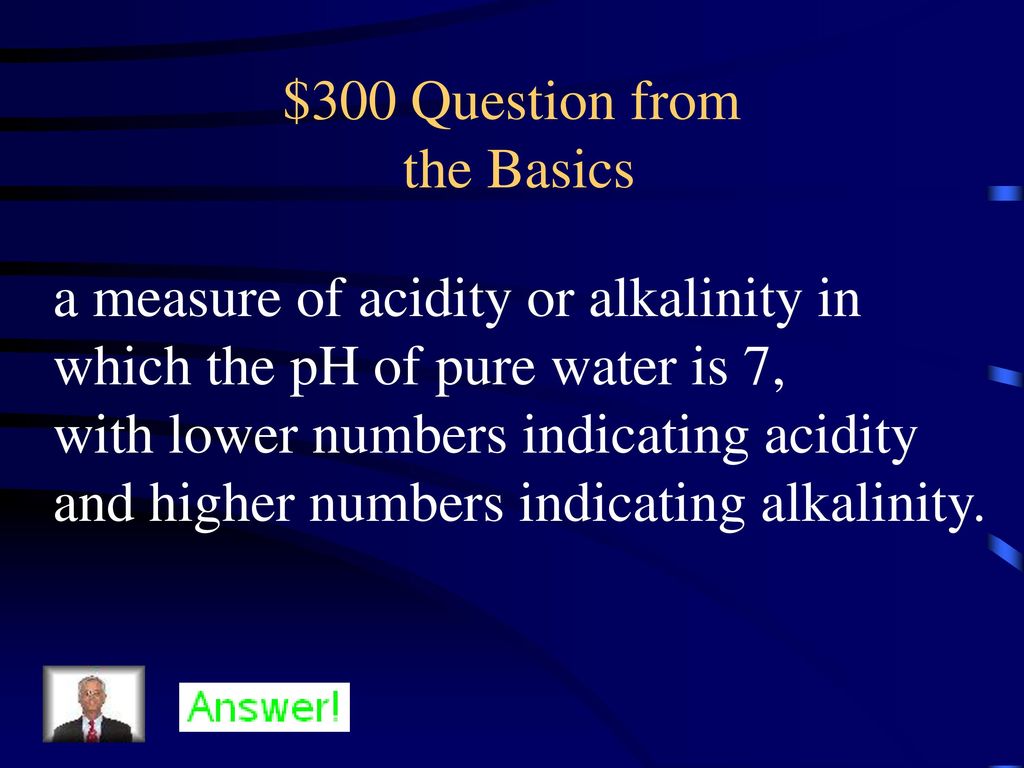 $300 Question from the Basics