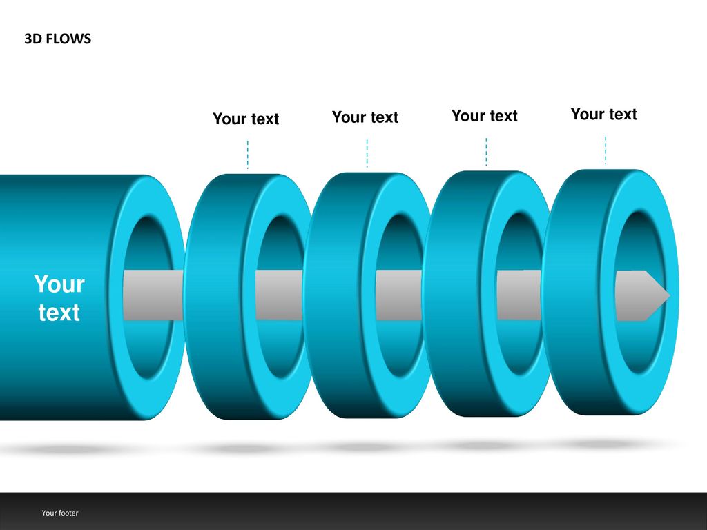 3D FLOWS Your text Your text Your text Your text Your text Your footer