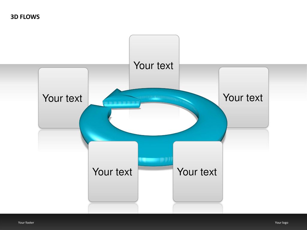 Your text Your text Your text Your text Your text 3D FLOWS Your footer