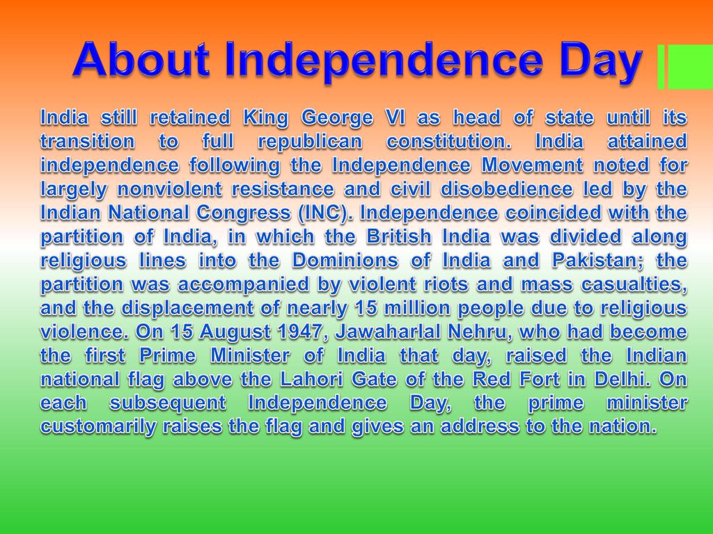 About Independence Day