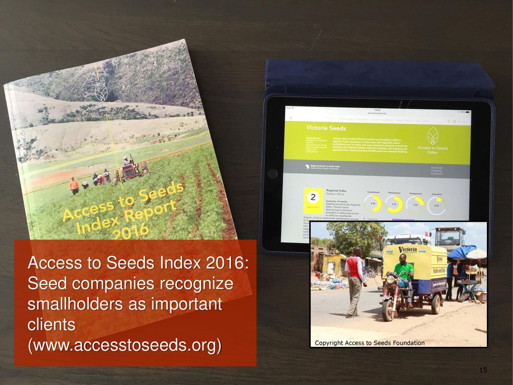 Seed companies recognize smallholders as important clients