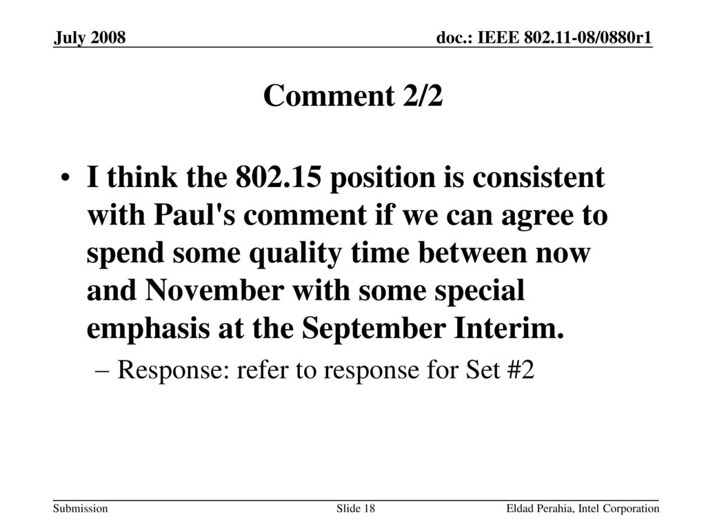 July 2008 Comment 2/2.