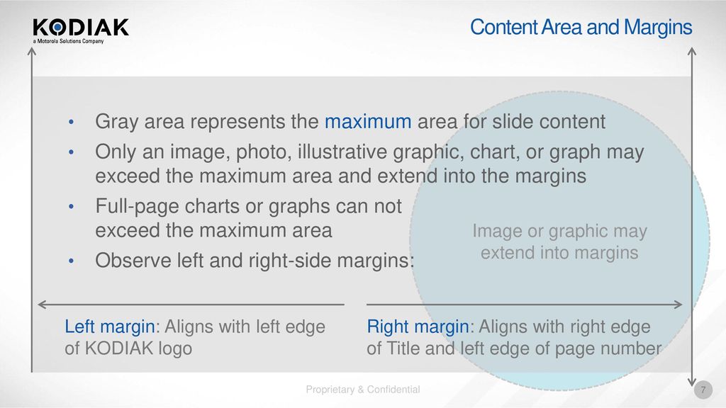 Content Area and Margins