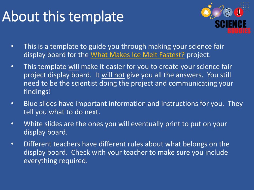 Science Fair Poster Board Template from slideplayer.com