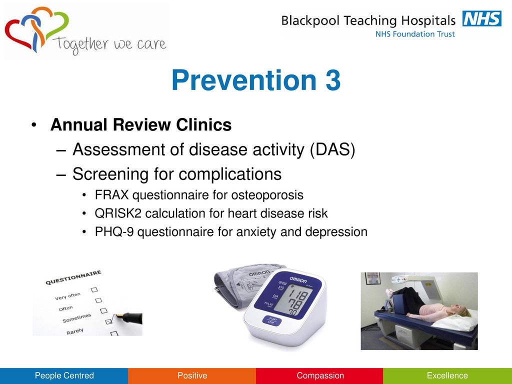 Prevention 3 Annual Review Clinics