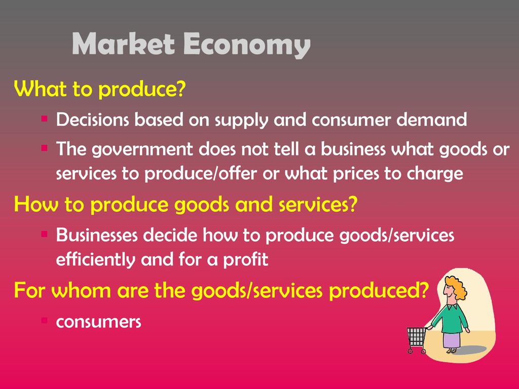 How to produce goods and services