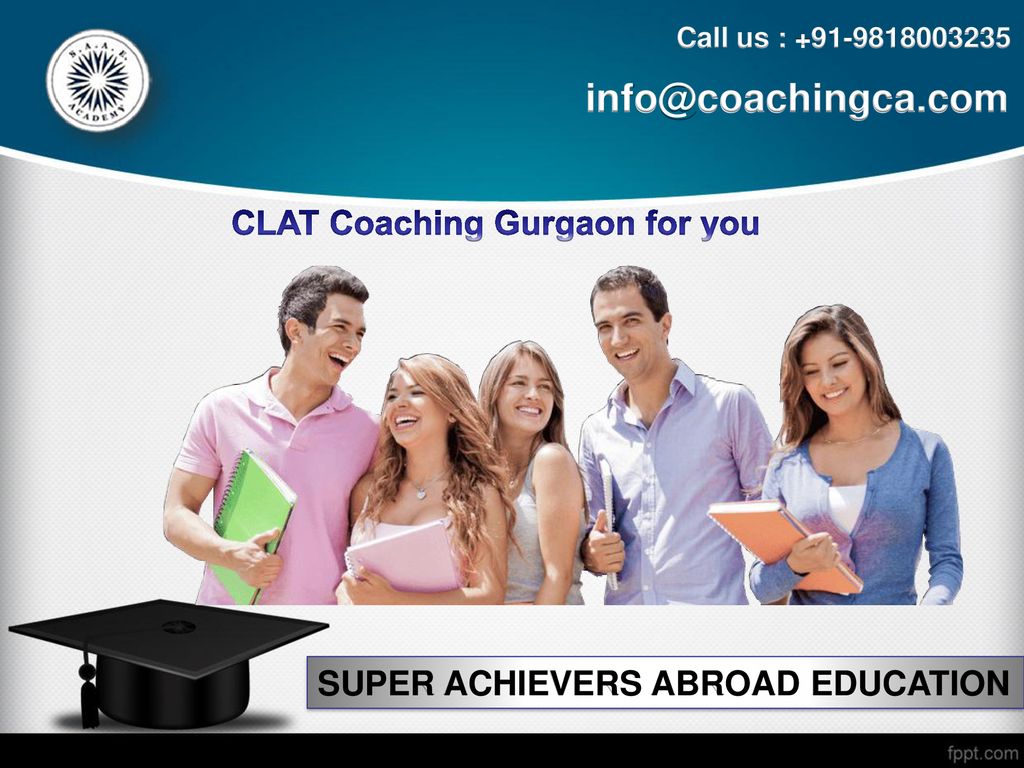 CLAT Coaching Gurgaon for you