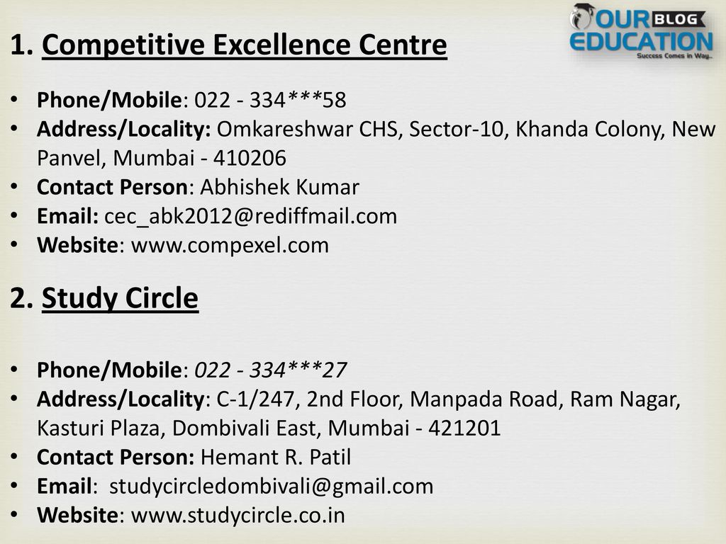 1. Competitive Excellence Centre