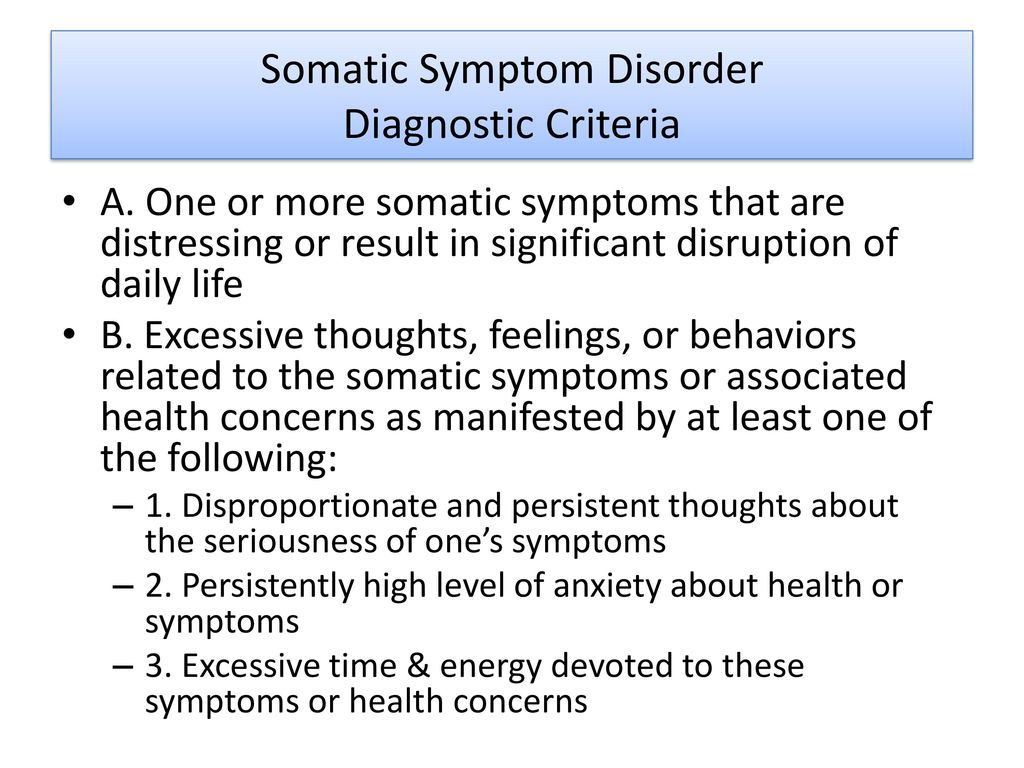 Somatic Health Definition