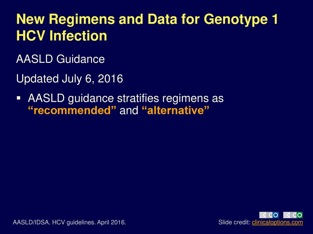 Genotype 1 Hcv In 2016 Clinical Decision Making In A Time Of